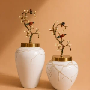 Ánfora Decorativo Flora