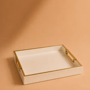 Bandeja Decorativa Élite Beige