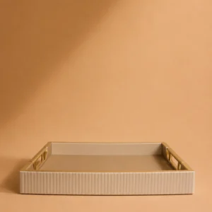 Bandeja Decorativa Élite Gris