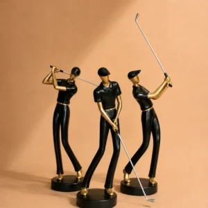 Golfistas Decorativos Fairway Negro