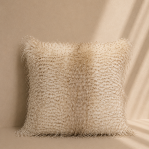 Cojín Decorativo Texturizado Beige